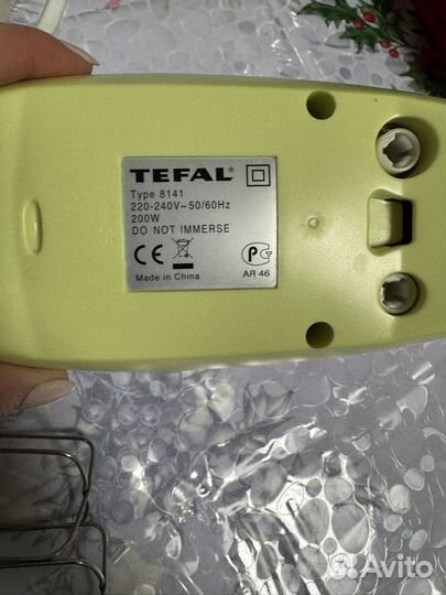 Миксер кухонный ручной бу Tefal
