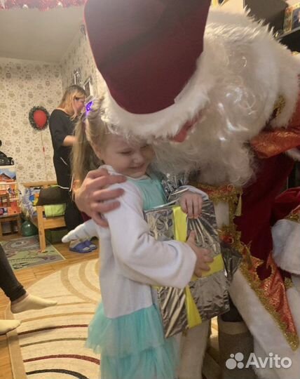 Настоящие Дед мороз и снегурочка на дом,сад,школ