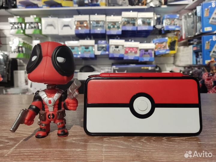 Очень редкая Nintendo 2DS Pokemon Go I прошитая