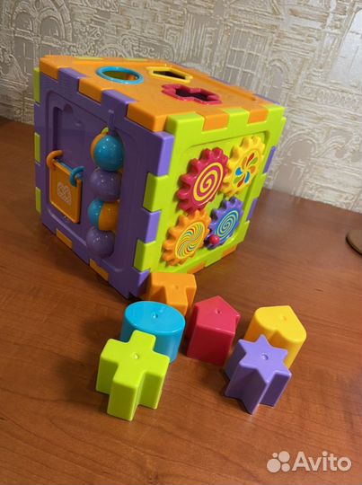 Mioshi сортер кубик. Развивающие игрушки