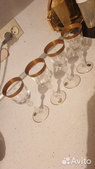 Хрустальные бокалы