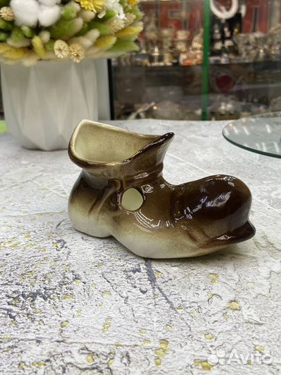 Башмачок керамика СССР