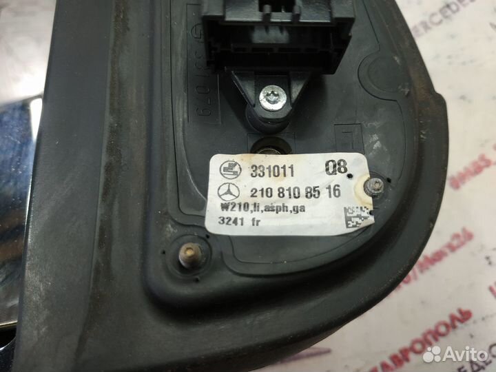 Зеркало w210 Mercedes рест левое складное