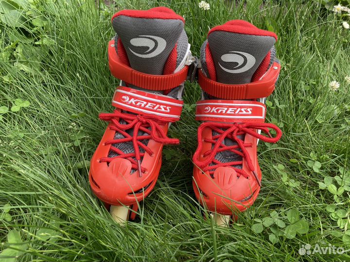 Роликовые коньки детские раздвижные XS 27 30