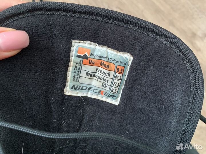 Ботинки для сноуборда 41 размер Nidecker focus