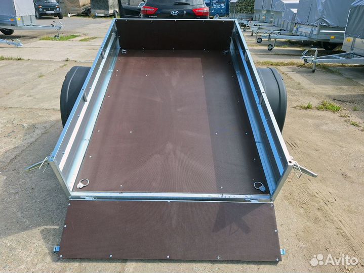 Прицеп 2.0х1.3 борт 320 мм оцинкованный Атлант
