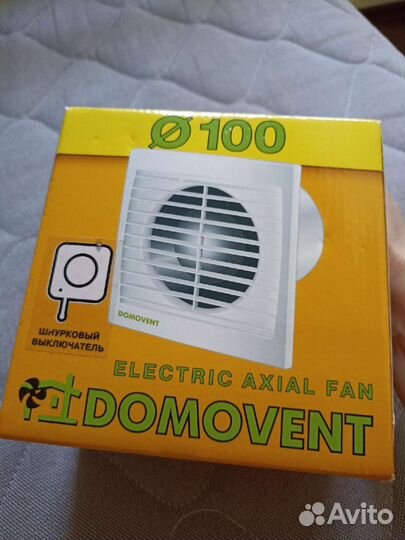 Вентилятор вытяжка домовент