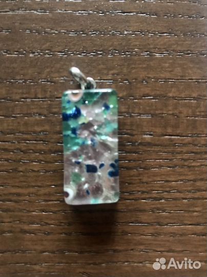 Кулон муранское стекло