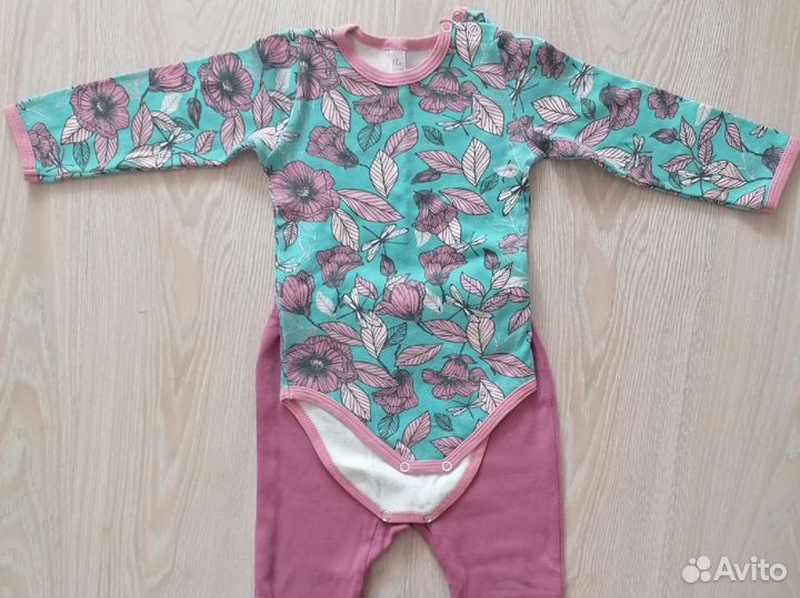 Боди с рукавами для девочки Bossa Nova 92 р