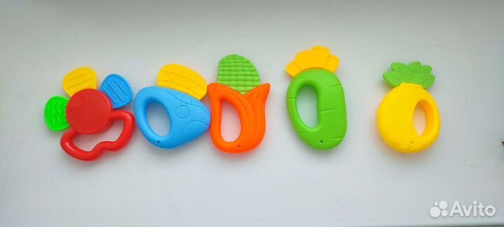 Прорезыватели грызунки, погремушки