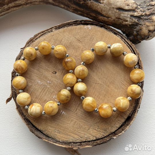 Браслет из янтаря