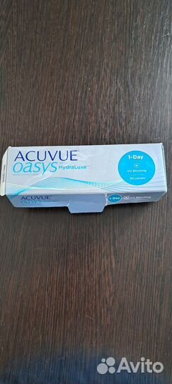 Линзы контактные acuvue oasys 1 day