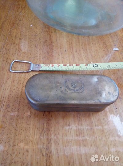 Табакерка из ВОВ. мед. красногвардейца