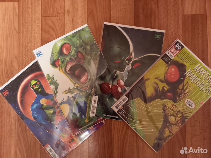 Комиксы на английском. DC Martian Manhunter #1-4