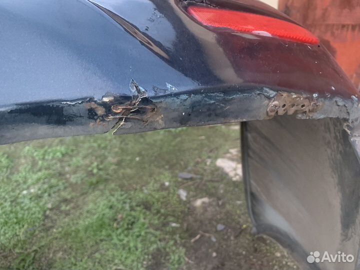 Задний бампер приора седан