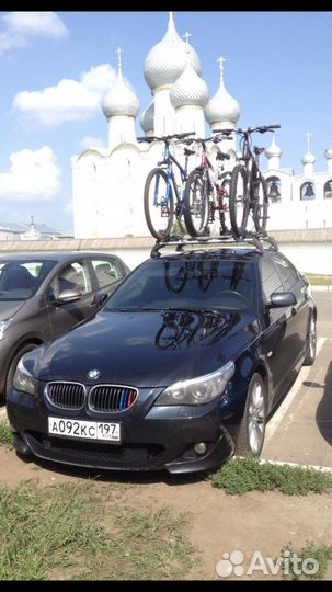 Багажник на крышу BMW e60 + велокрепления