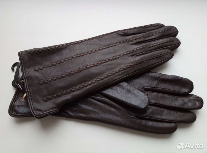 Перчатки кожаные