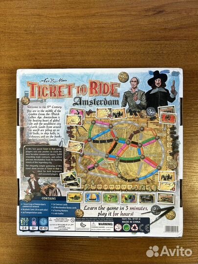 Настольная игра Ticket to Ride Amsterdam