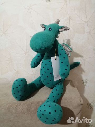 Дракон игрушка. Мягкая игрушка. Антистрес
