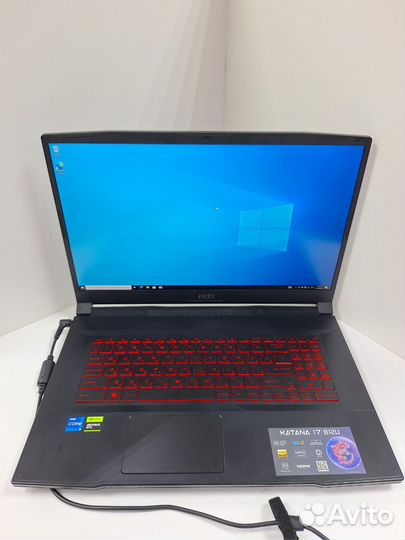 Ноутбук MSI Katana 17 GF76 B12UCX-1005XRU