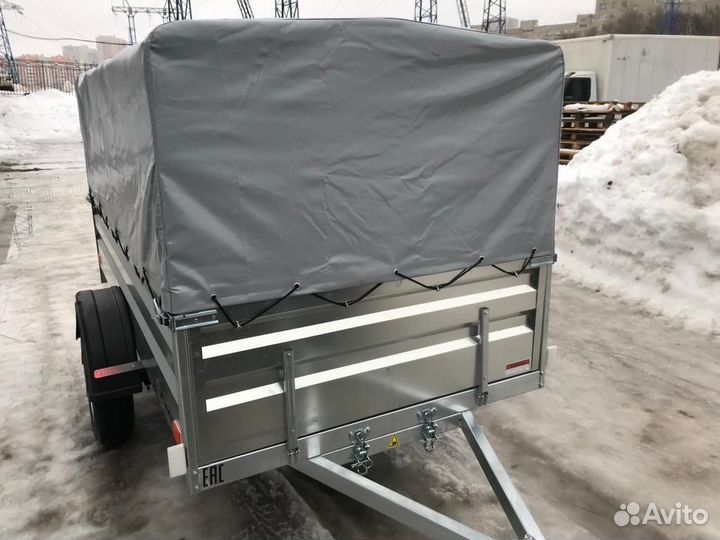 Прицеп легковой, 2,6х1,3 самосвал c высоким бортом