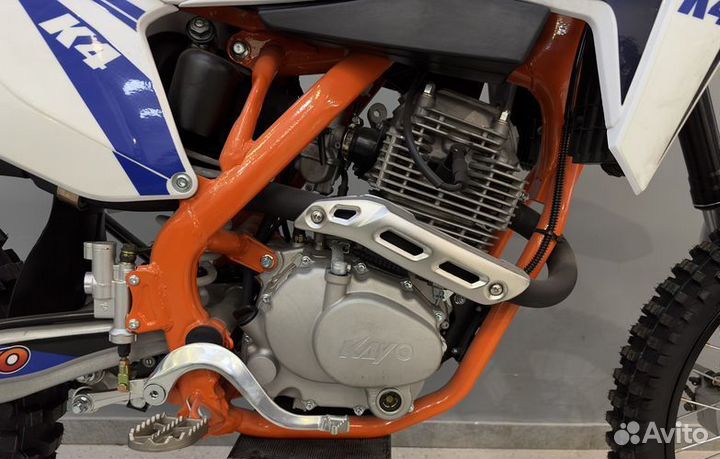 Мотоцикл эндуро Kayo K4 MX Витрина