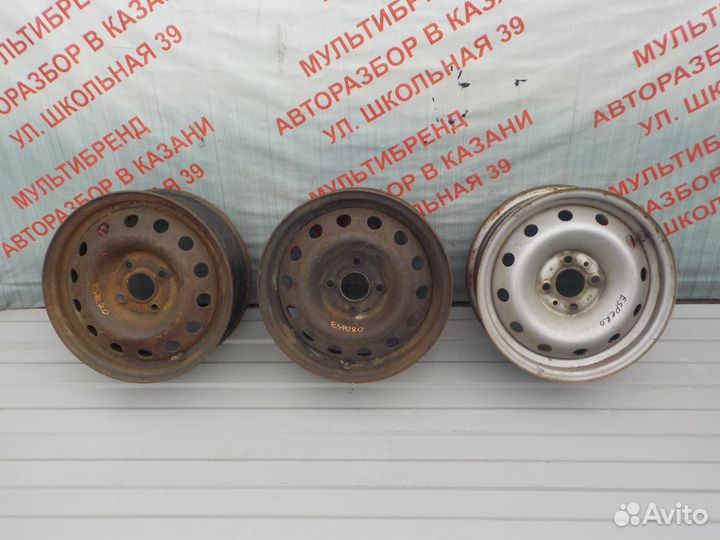 Диски штампованные штампы Дэу Эсперо R14