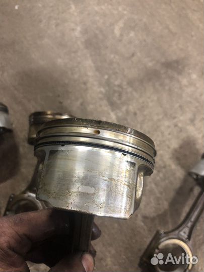 Шатуны поршни коленвал volvo xc70 xc90 b5254t2