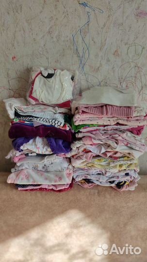Одежда для девочки пакетом 62-86