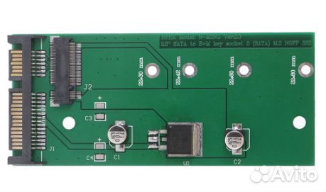 Переходник Ngff (M2 ) Ssd на SATA адаптер 2,5