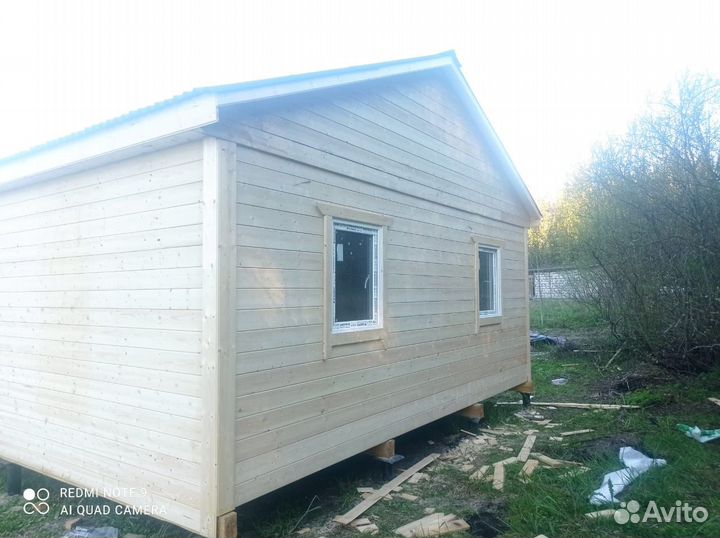 Каркасный дом построим за 8 часов под ключ