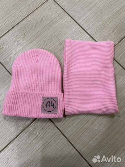 Шапка и снуд для девочки