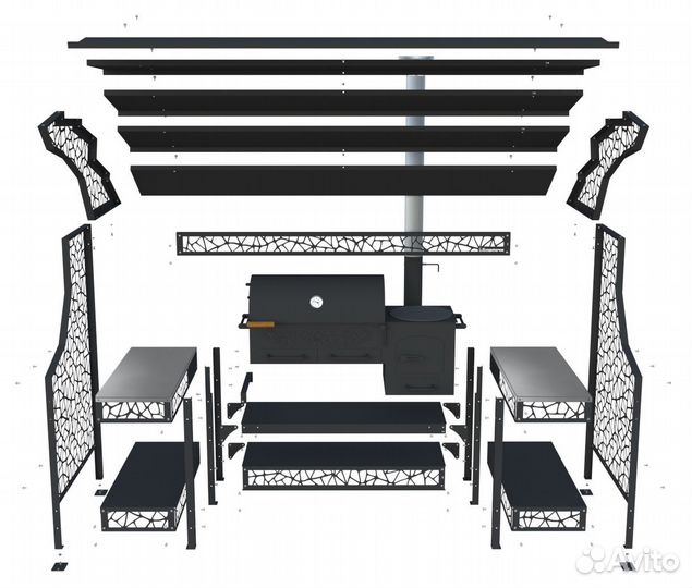 Мангальная зона