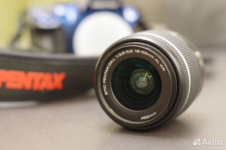 Фотоаппарат pentax k30 с объективом 18-55