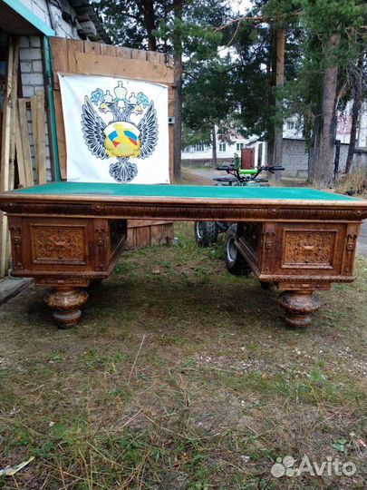 Стол письменный дубовый царский 19 века