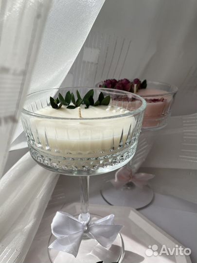 Свеча в бокале