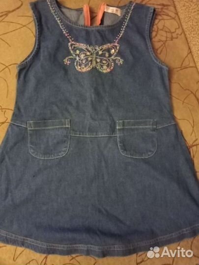 Джинсовый сарафаны