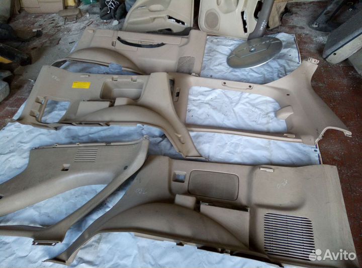 Toyota land cruiser prado 120 салон