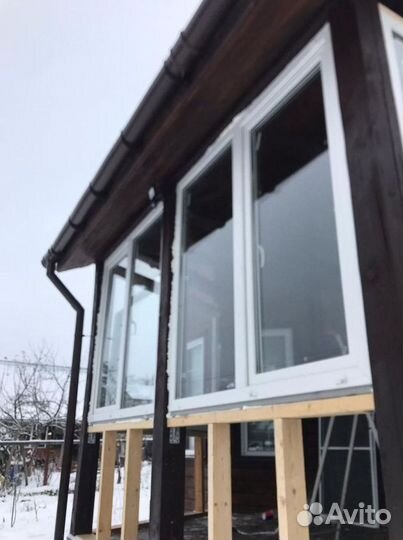 Окна пластиковые с установкой под заказ KBE