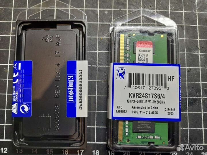 SO-dimm ddr4 Kingston KVR24S17S6/4