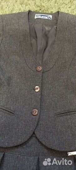 Школьная форма серая 128 134