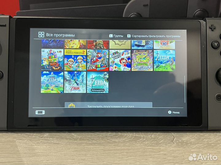 Nintendo switch V2 256 gb Прошитая (Чип ) 39 игр