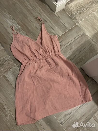 Платье сарафан хлопок zara