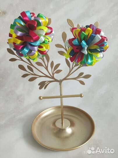 Резиночки для волос ручной работы