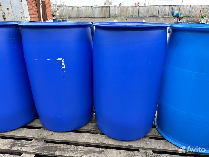 Бочки пластиковые 227 л бу