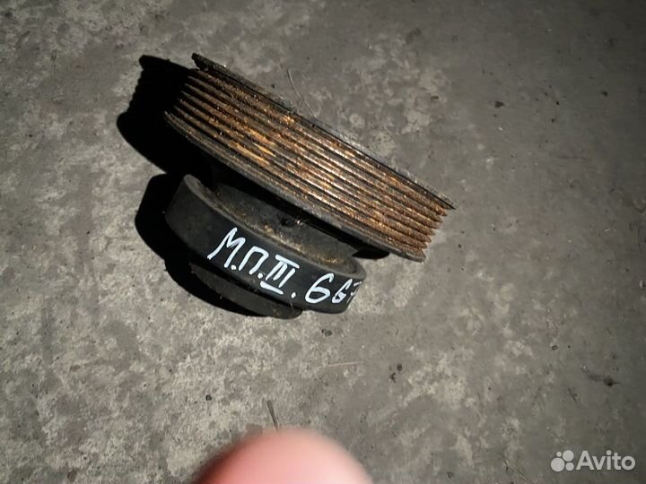 Шкив коленвала mitsubishi pajero 3 6G74