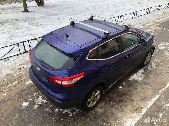 Багажник Атлант на крышу Nissan Qashqai