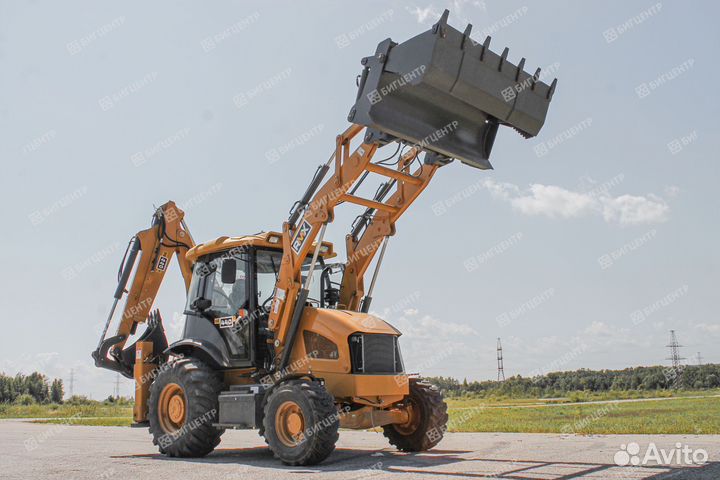 Экскаватор-погрузчик Runmax SE440T, 2023