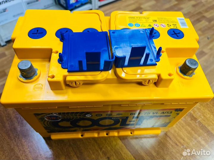 Аккумулятор 75 Ач на Волгу УАЗ Газель