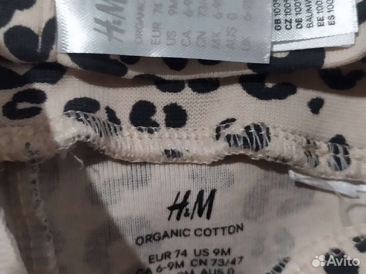 Комплект для девочки hm 74 80